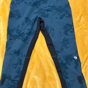 Mountain Hardwear Kids' Teal and Black Joggers